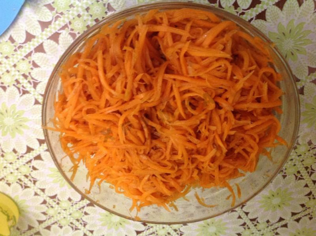 Carrot in Korean