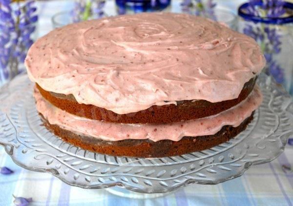 Chocolate and potato cake