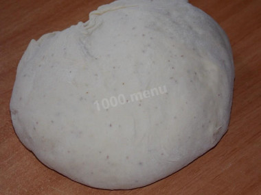 Custard yeast dough with dry yeast and flaxseed flour