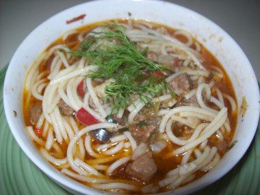 Dungan chuzma lagman noodles