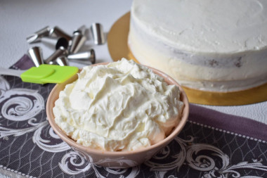 Cream cheese cream for cake