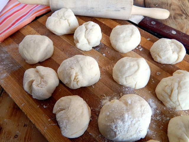 Dough for chanel with potatoes