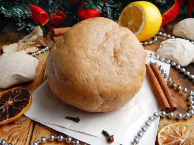 Gingerbread dough