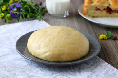 Sweet unleavened dough