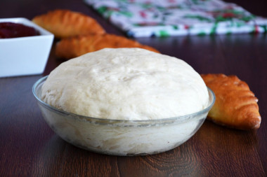 curdled dough for pies