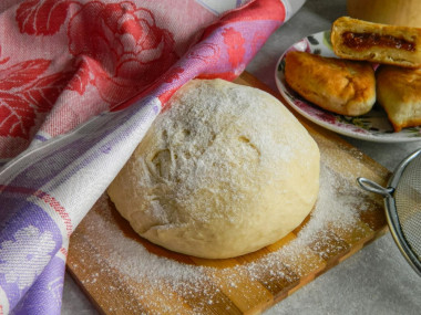 Sour cream dough without yeast