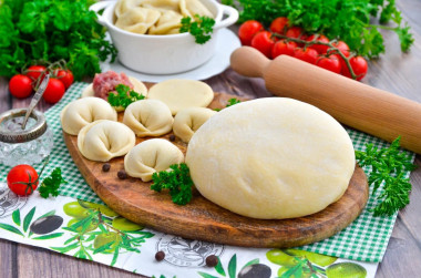 Dough for dumplings in a bread maker