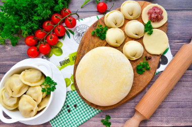 Dough for dumplings in a bread maker