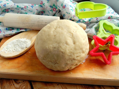 Shortbread yeast dough