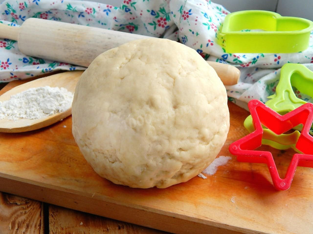 Shortbread yeast dough