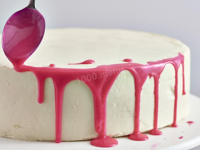 Pink icing for cake