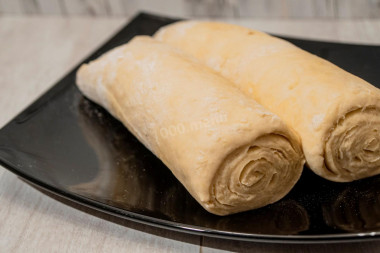 Quick-to-prepare puff pastry