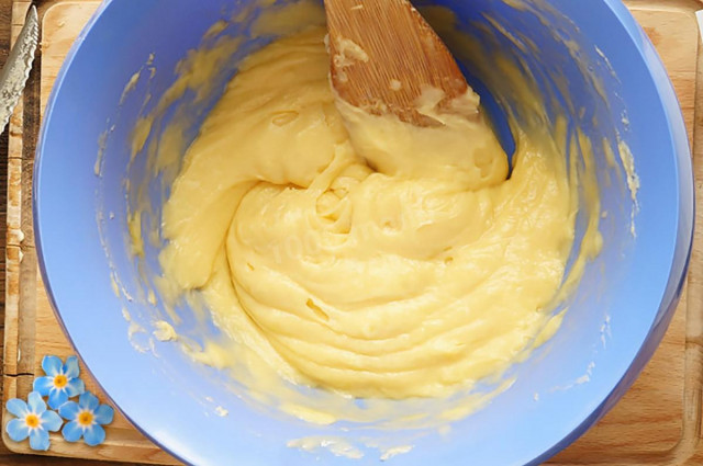 French custard dough