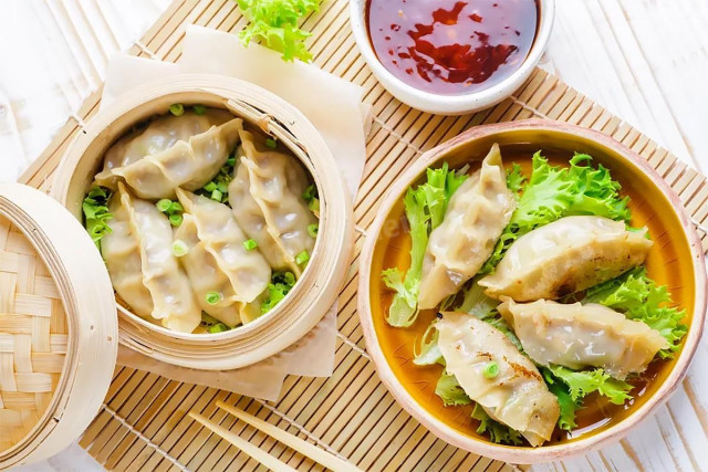 Korean dumplings dumplings