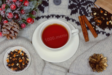 Warming winter tea