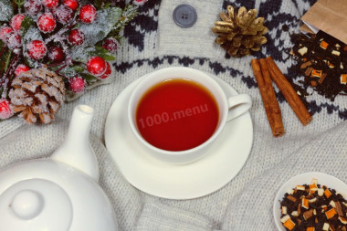 Warming winter tea