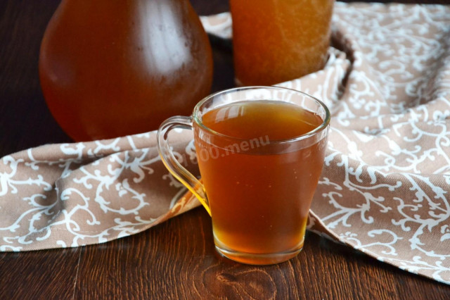 Homemade kvass from kvass wort