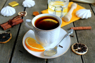 Orange tea