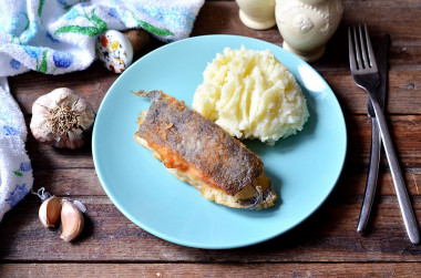 Mashed potatoes with fish