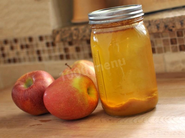 Apple juice cider