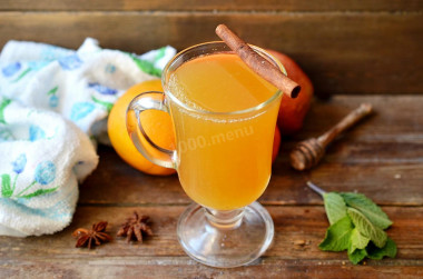 Non-alcoholic punch at home