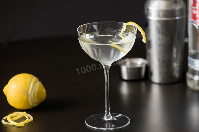 Martini dry cocktail