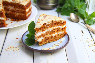 Lean carrot cake