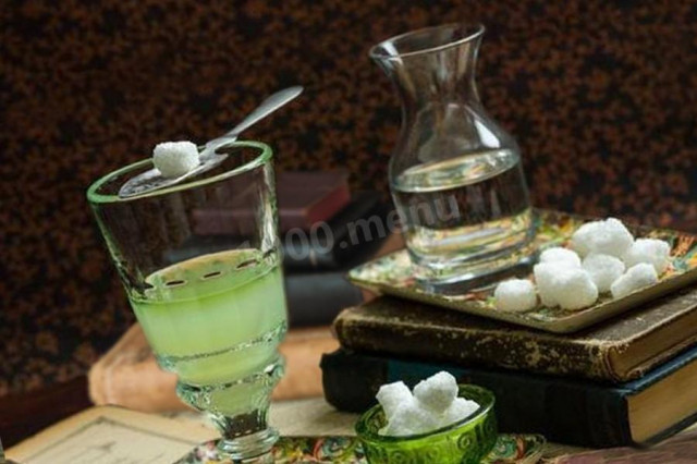 Absinthe with sugar