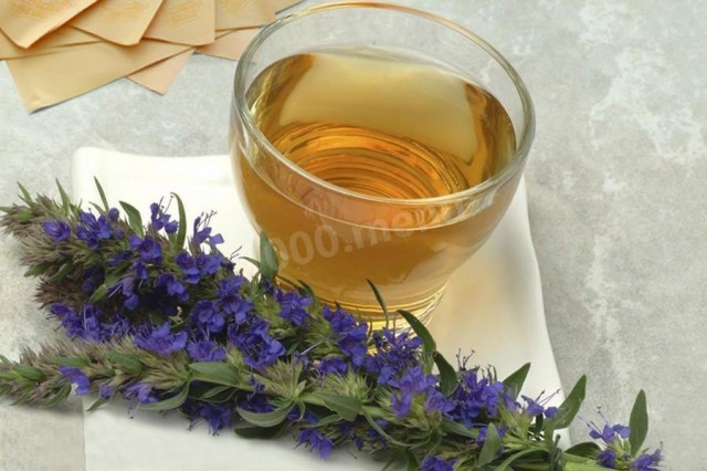 Hyssop tea