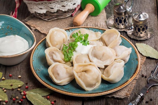 Rice flour dumplings without egg