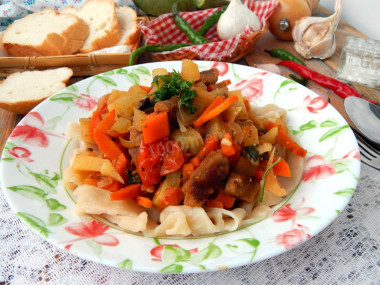 Lagman with radish