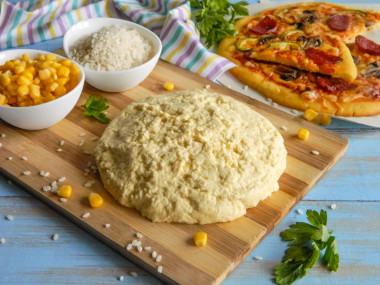 Gluten-free pizza dough