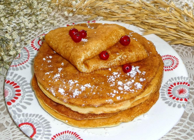 Millet pancakes