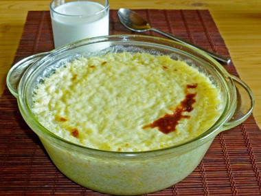 Friendship porridge in the oven is classic