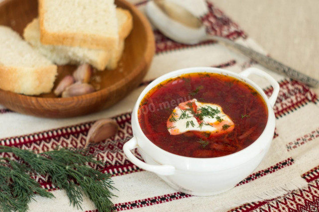 Vegetable borscht