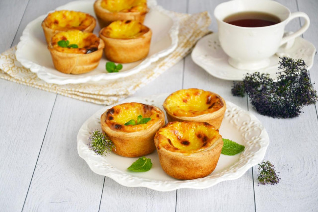 Pate Portuguese pastries