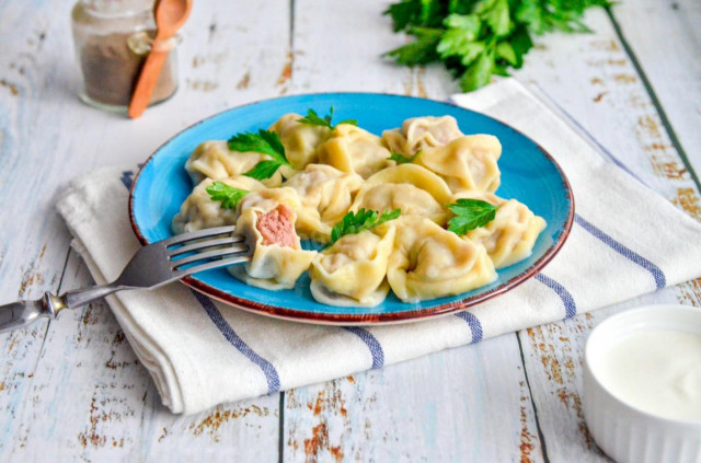 Marbled beef dumplings