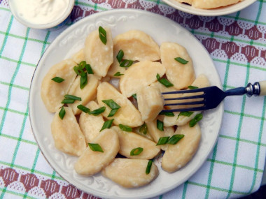 Cottage cheese dumplings