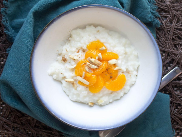 Sweet rice porridge