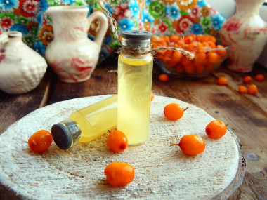 Sea buckthorn oil at home