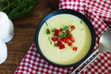 Leek soup