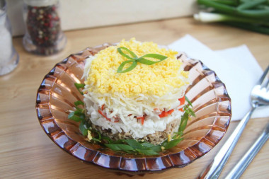 Aristocrat salad with tuna