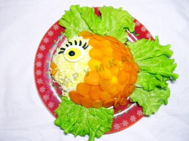 Salmon salad Goldfish