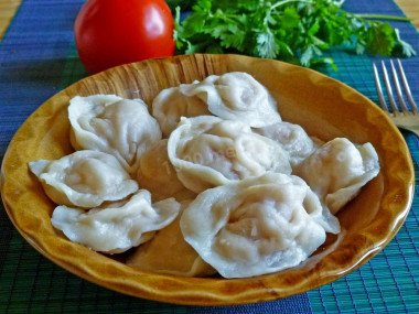 Siberian dumplings