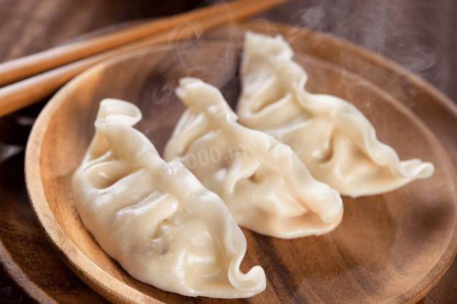 Jiaozi with pork