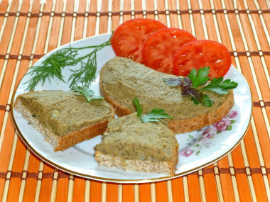 Lentil pate with carrots