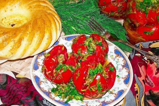 Red tomato doughnuts