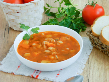 Greek Bean soup