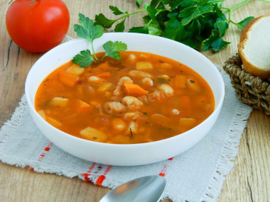 Greek Bean soup