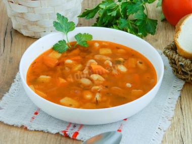 Greek Bean soup